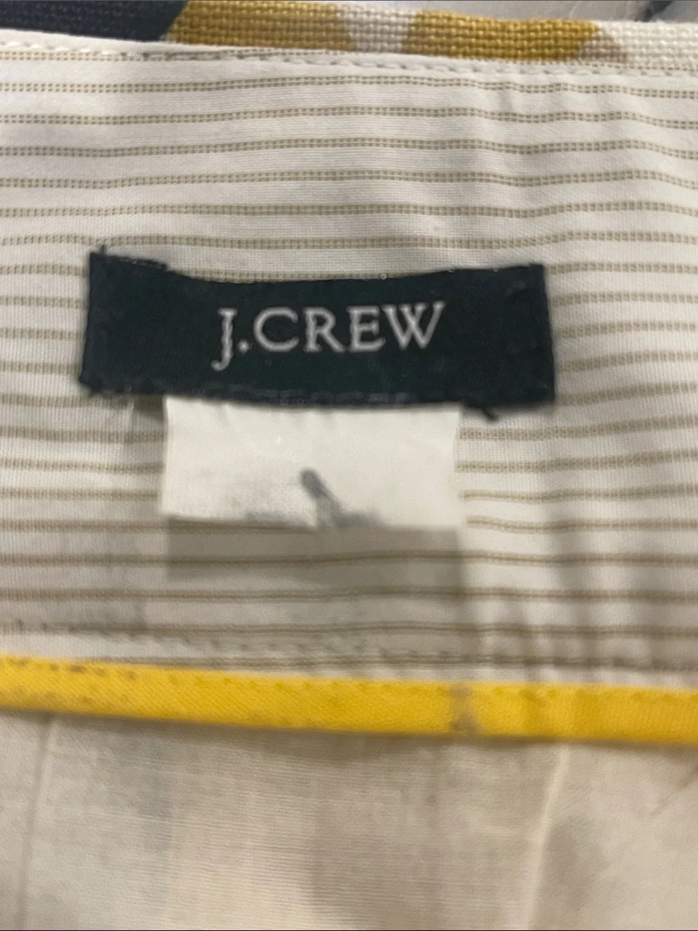 J.Crew Linen Modern Retro Mini Skirt With Interlocking Rings Size 6